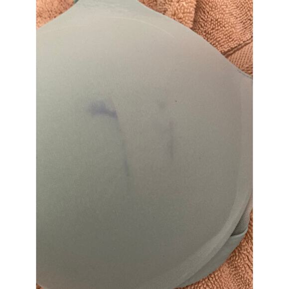 Victoria's Secret Push Up Bra Uplift Plunge Green 34D NWOT - Picture 9 of 9